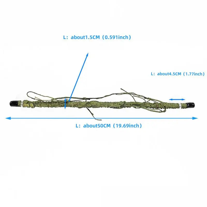 Corner Branch Ornament for Reptile Tank