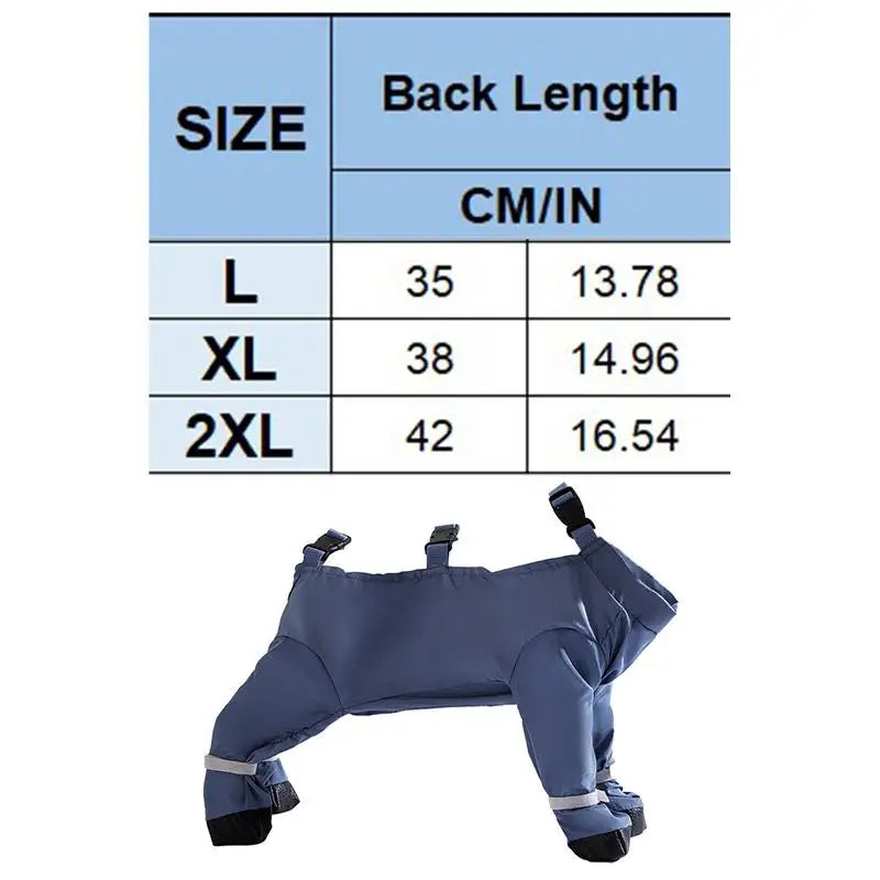Waterproof Dog Boots With Suspenders