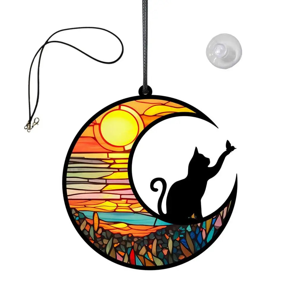 Cat Memorial Suncatcher