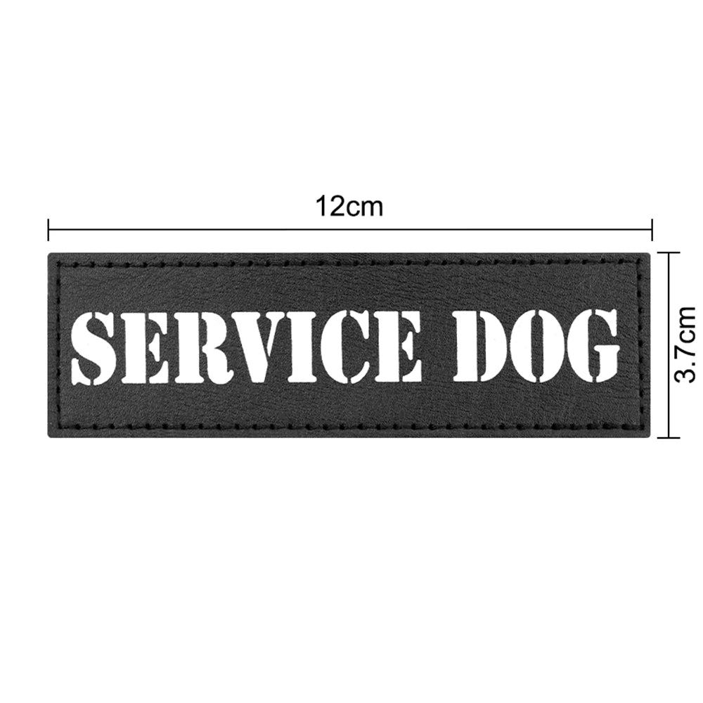 12 Pieces Tactical Patch Bundle For Dog Vest