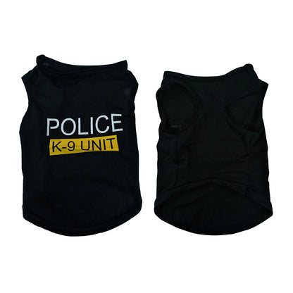 Pet Police Vest Clothing