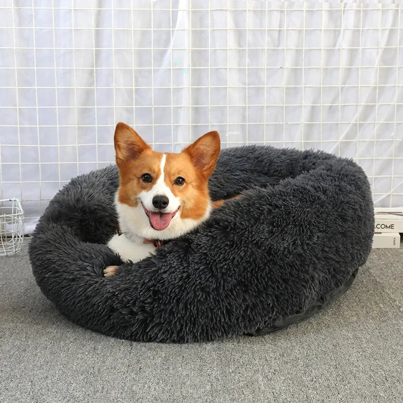 Washable Winter Donut Pet Bed