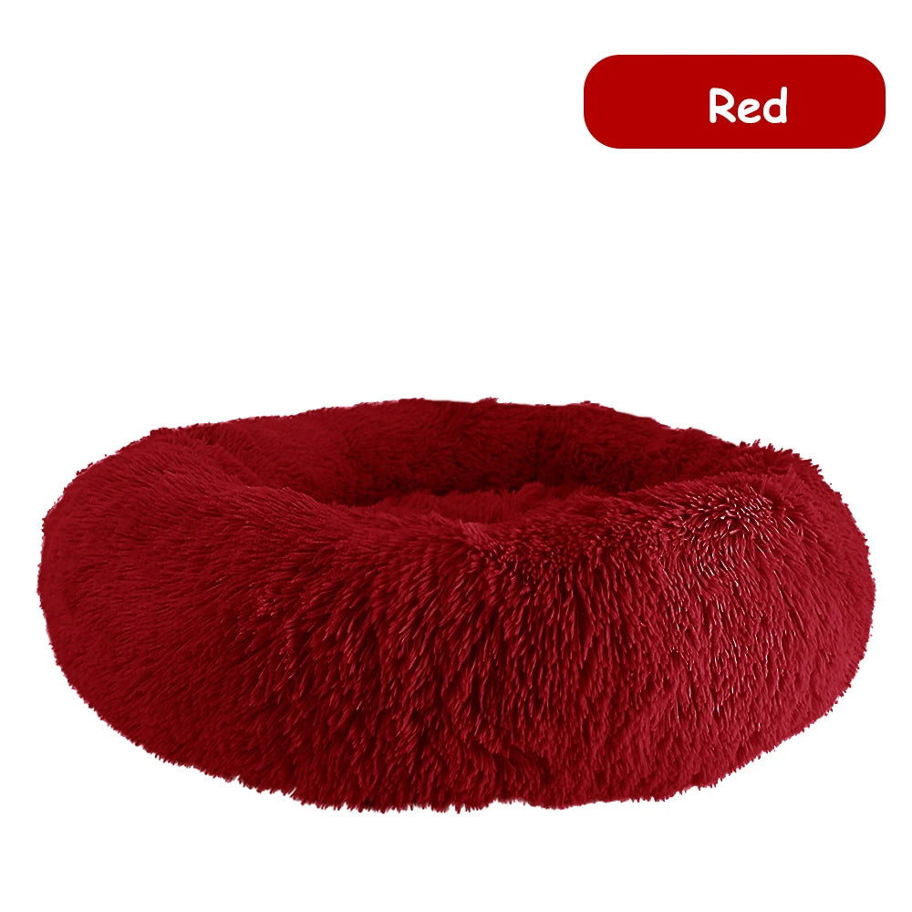Washable Winter Donut Pet Bed