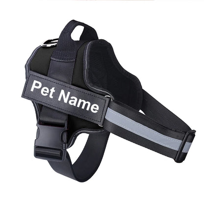 NO PULL Reflective Dog Harness