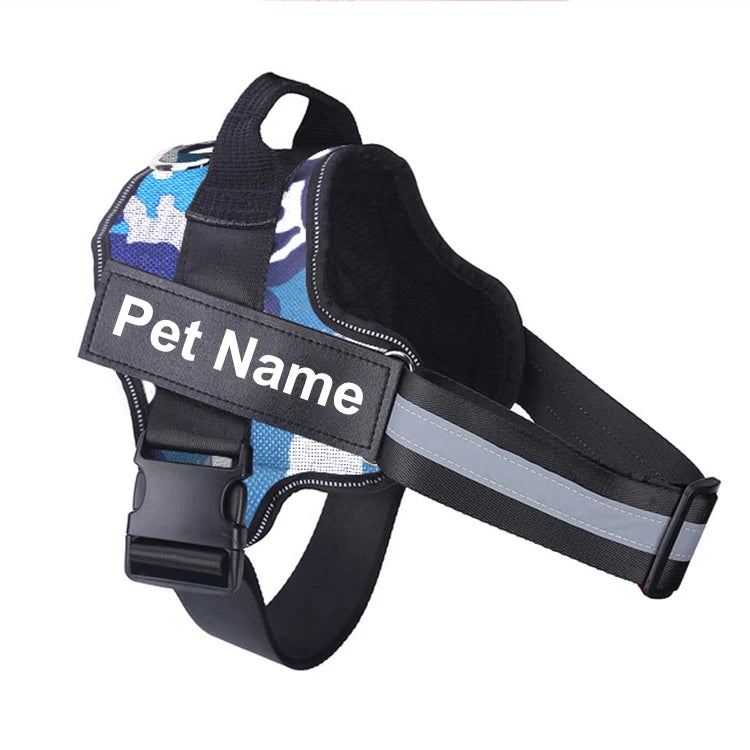 NO PULL Reflective Dog Harness