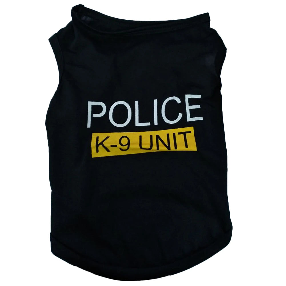 Pet Police Vest Clothing