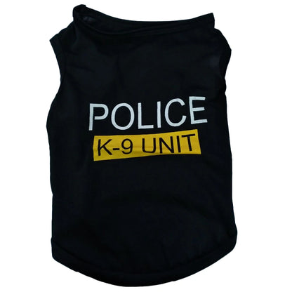 Pet Police Vest Clothing