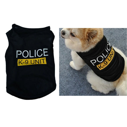 Pet Police Vest Clothing