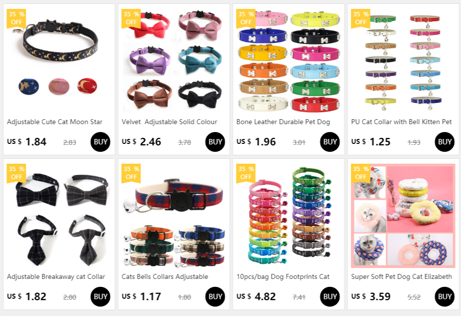 Pet Bandana Collars