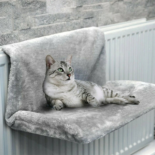 Hanging Pet Bed for Radiator Bench With Strong Durable Metal Frame
