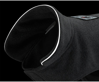 Reflective Big Dog Fleece Jacket