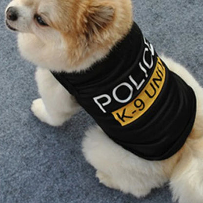 Pet Police Vest Clothing