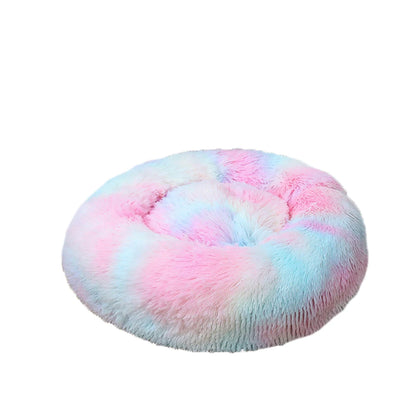 Washable Winter Donut Pet Bed