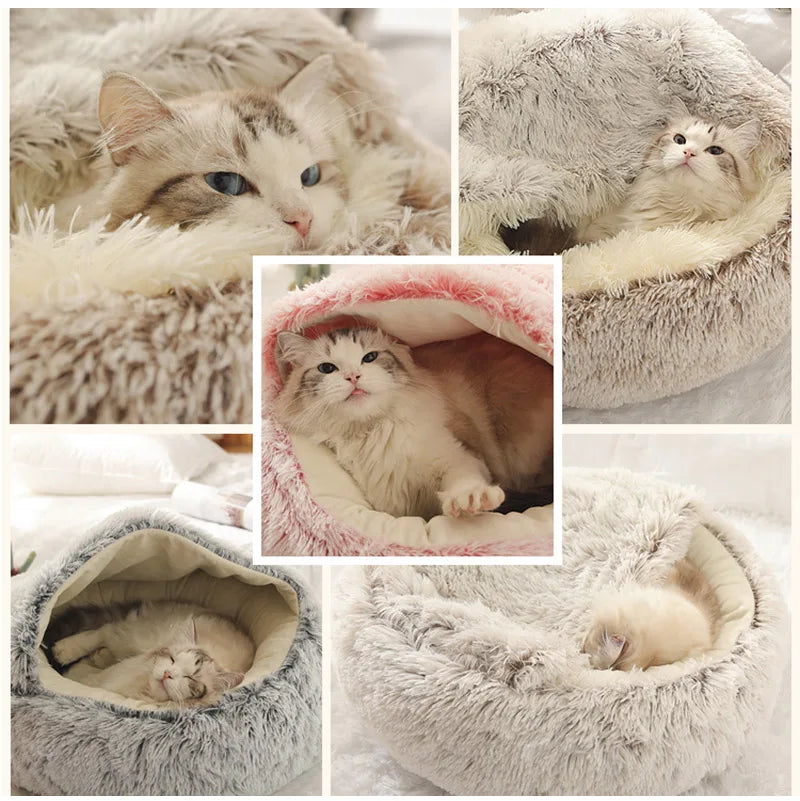 Plush Round Pet Nest