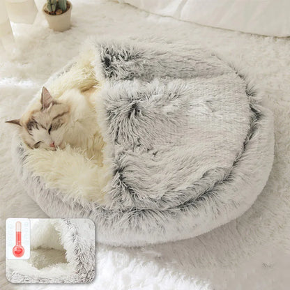 Plush Round Pet Nest
