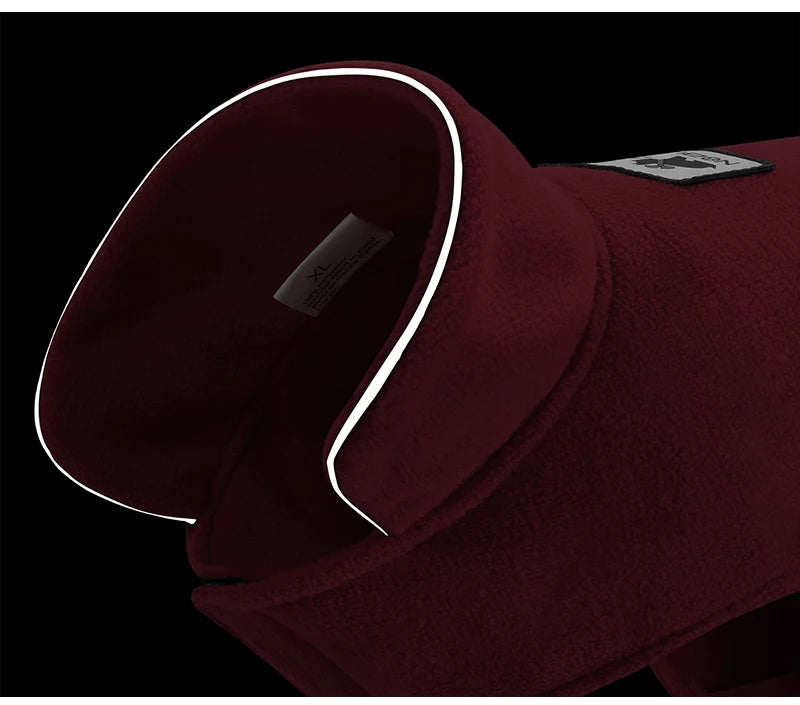 Reflective Big Dog Fleece Jacket
