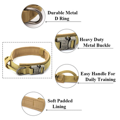 Adjustable Tactical Dog Training Collar