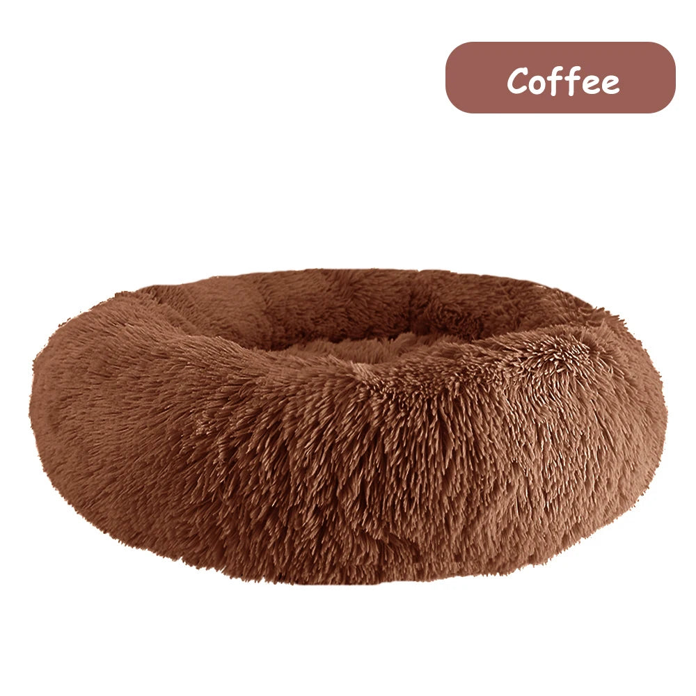 Washable Winter Donut Pet Bed
