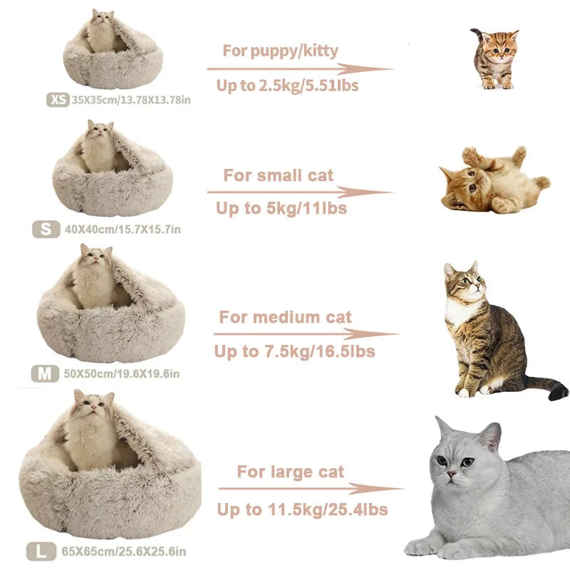 Plush Round Pet Nest