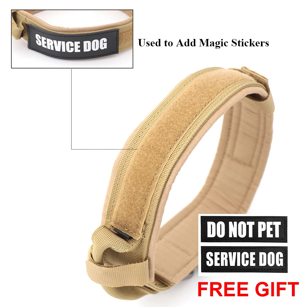 Adjustable Tactical Dog Training Collar