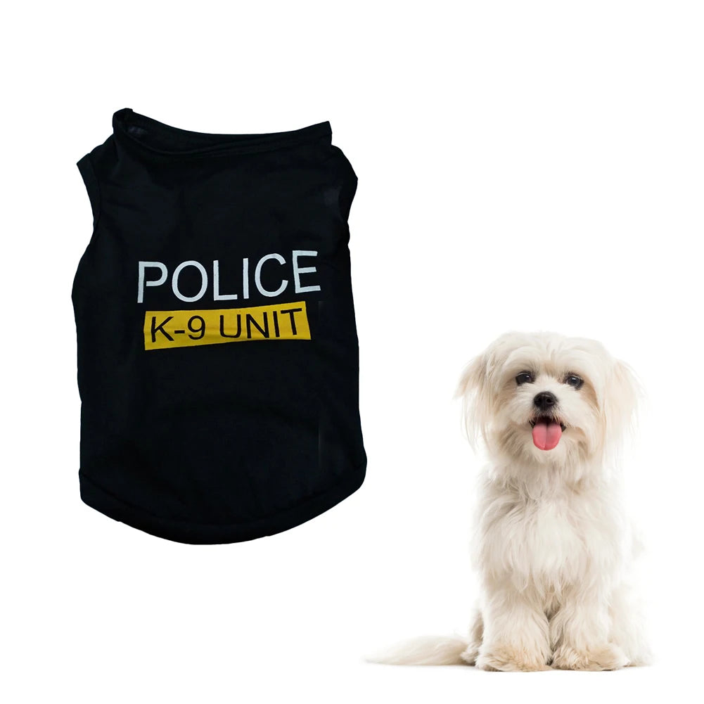Pet Police Vest Clothing
