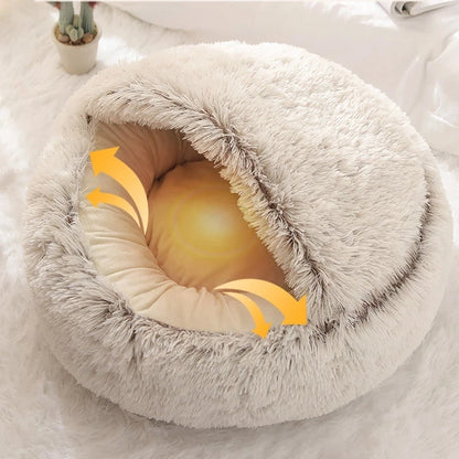 Plush Round Pet Nest