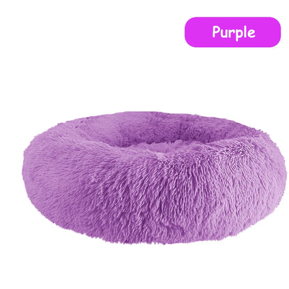 Washable Winter Donut Pet Bed