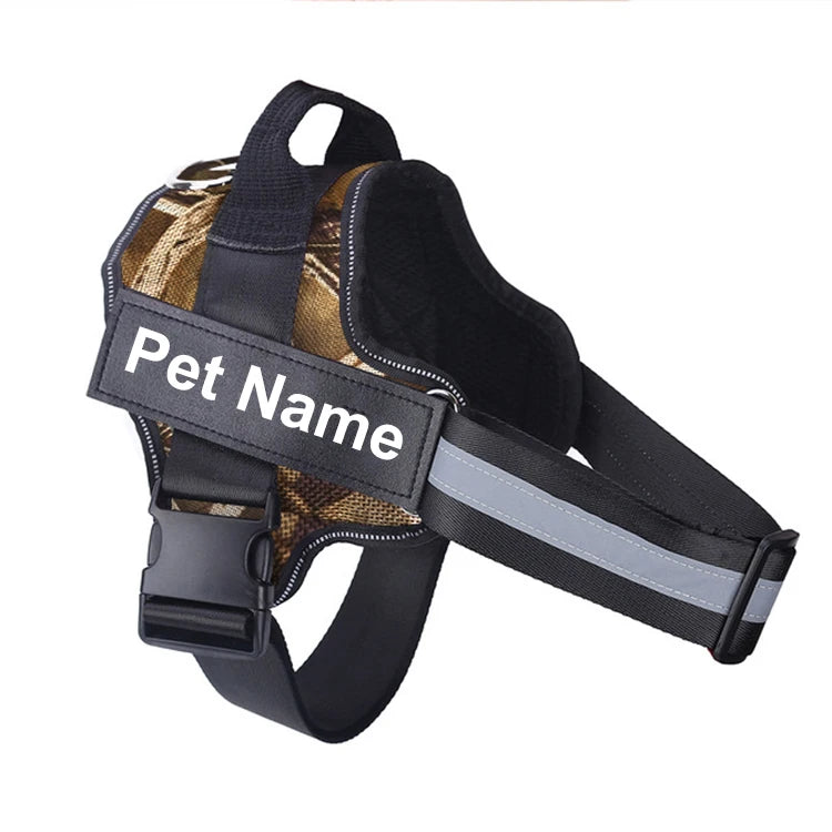 NO PULL Reflective Dog Harness