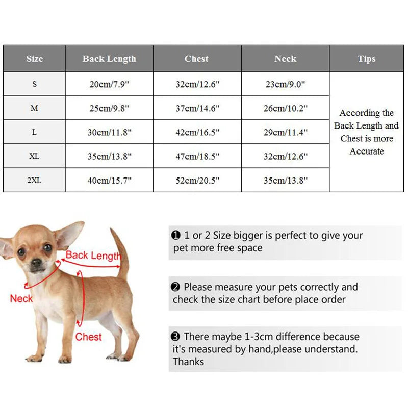 Warm Winter Dog Jacket