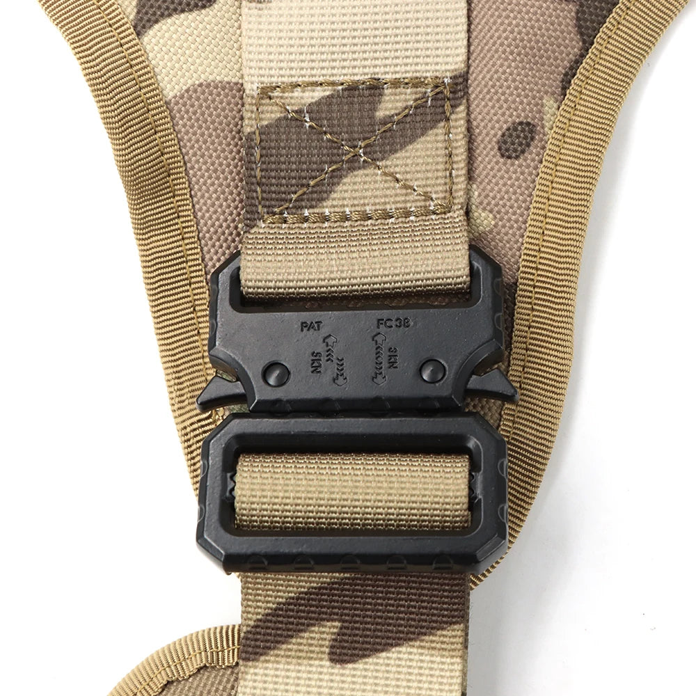 Military Style Large Dog Harness Collar & Accessories