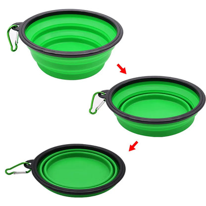 Portable Folding Pet Bowl