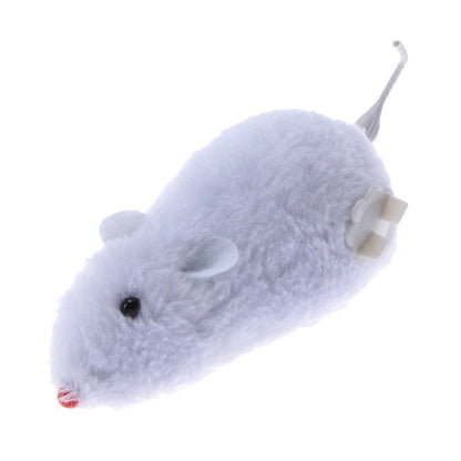 Plush Spring Mouse Interactive Cat Toy