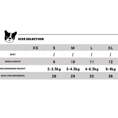 Fashion British Style Dog Cloak Windbreaker for Small to Medium Dogs