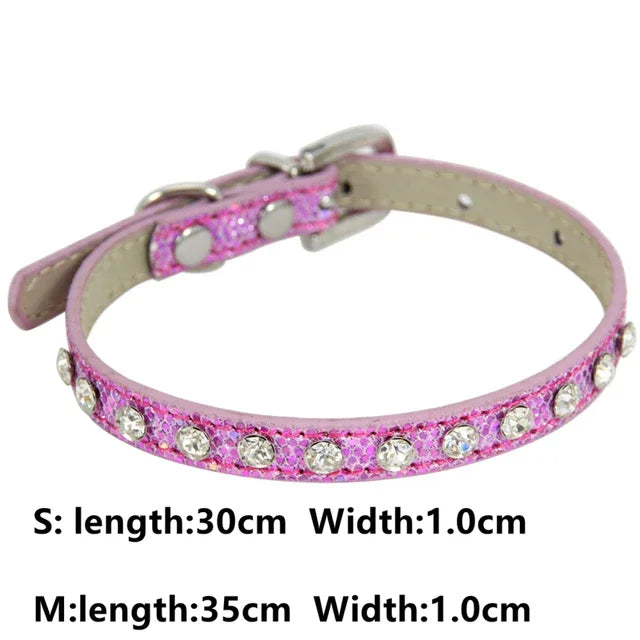 Bling Rhinestone Dog Collar