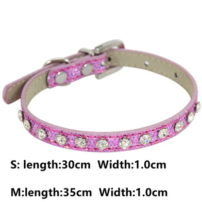 Bling Rhinestone Dog Collar