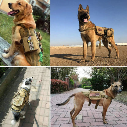 12 Pieces Tactical Patch Bundle For Dog Vest