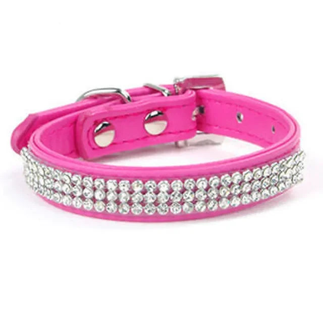 Bling Rhinestone Dog Collar