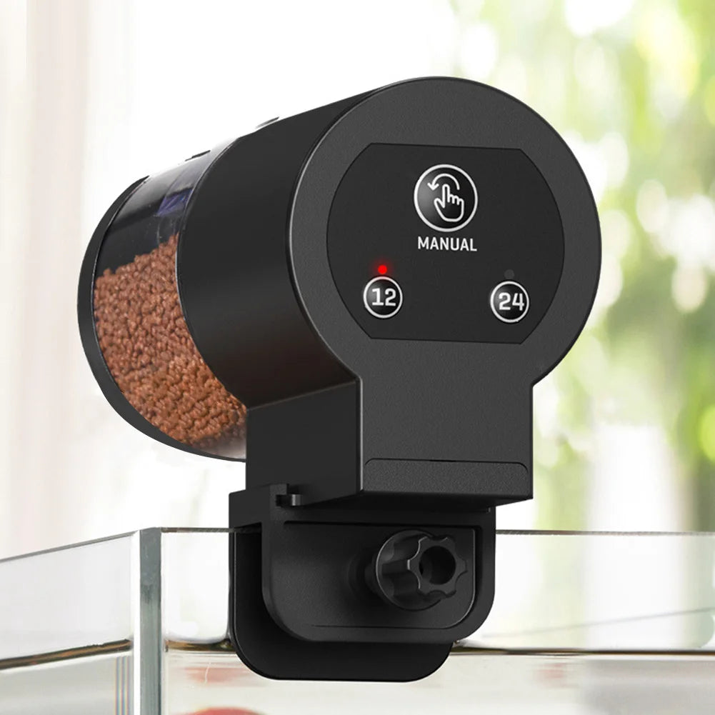Large Capacity Automatic Fish Feeder for Aquariums