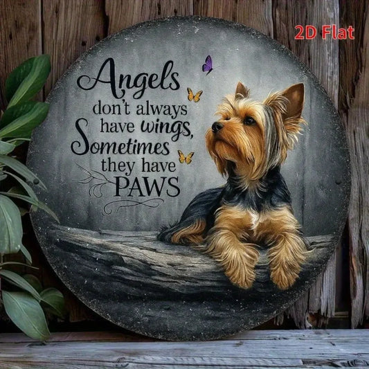 Memorial Plaque for Yorkshire Terriers