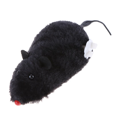 Plush Spring Mouse Interactive Cat Toy