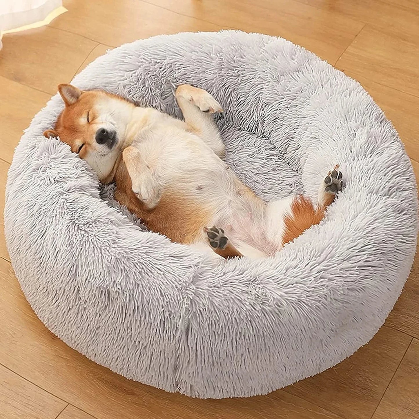 Washable Winter Donut Pet Bed