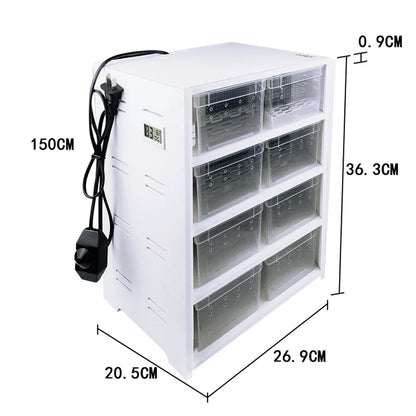 8 Compartment Reptile Breeding Boxes