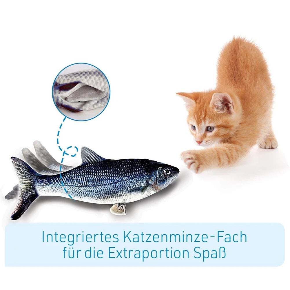 Fish Interactive Floppy Toy for Cats