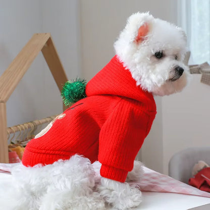 Warm Winter Christmas Clothes for Pets