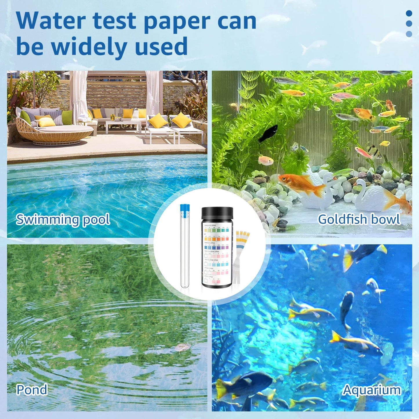 100 ct Aquarium Test Strips