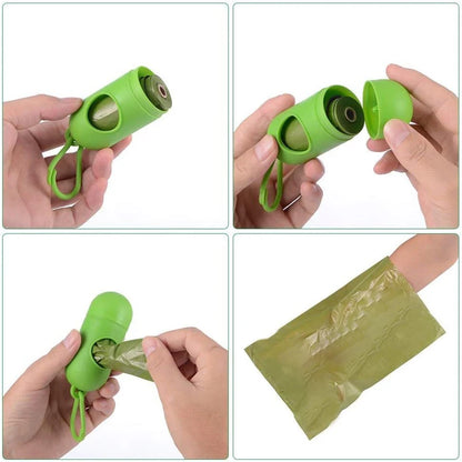 Dog Waste Bags with Dispenser