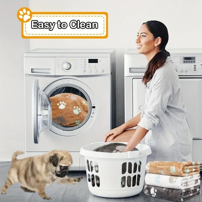 Thick, Soft, Flannel Pet Blanket