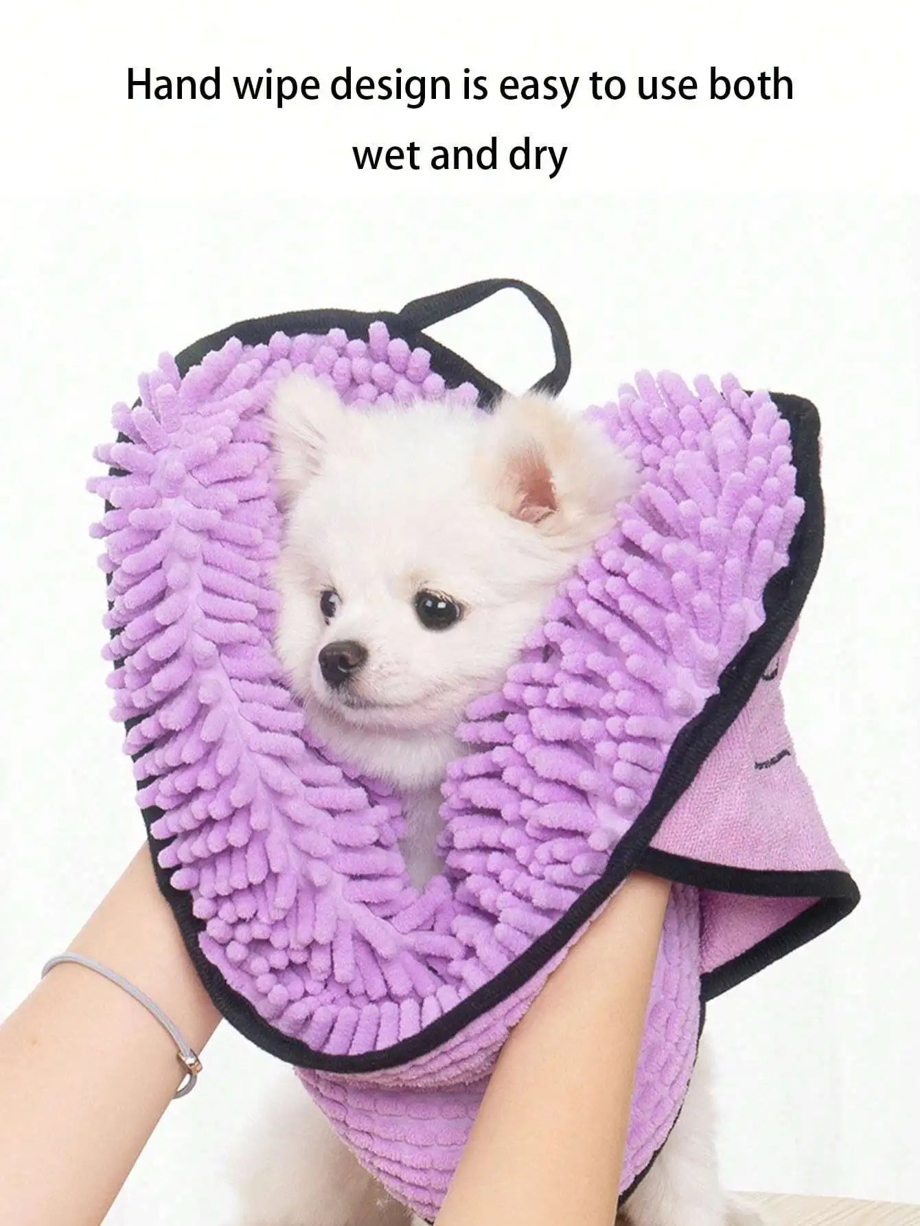 1pc Pet Absorbent Bath Towel