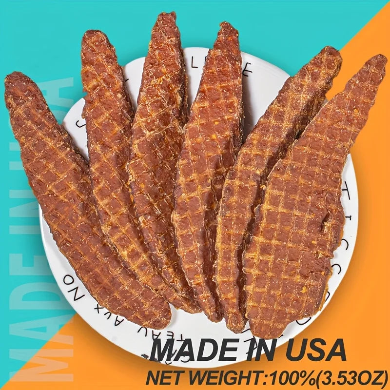 Dog Snacks Delicious Beef Jerky/Duck Jerky/Chicken Sweet Potato Sticks/Turkey Meatballs/Dried Salmon