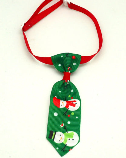 50pcs/lot Christmas Pet Ties